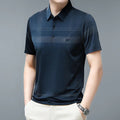 Camisa Masculina Polo com Listas Iuman