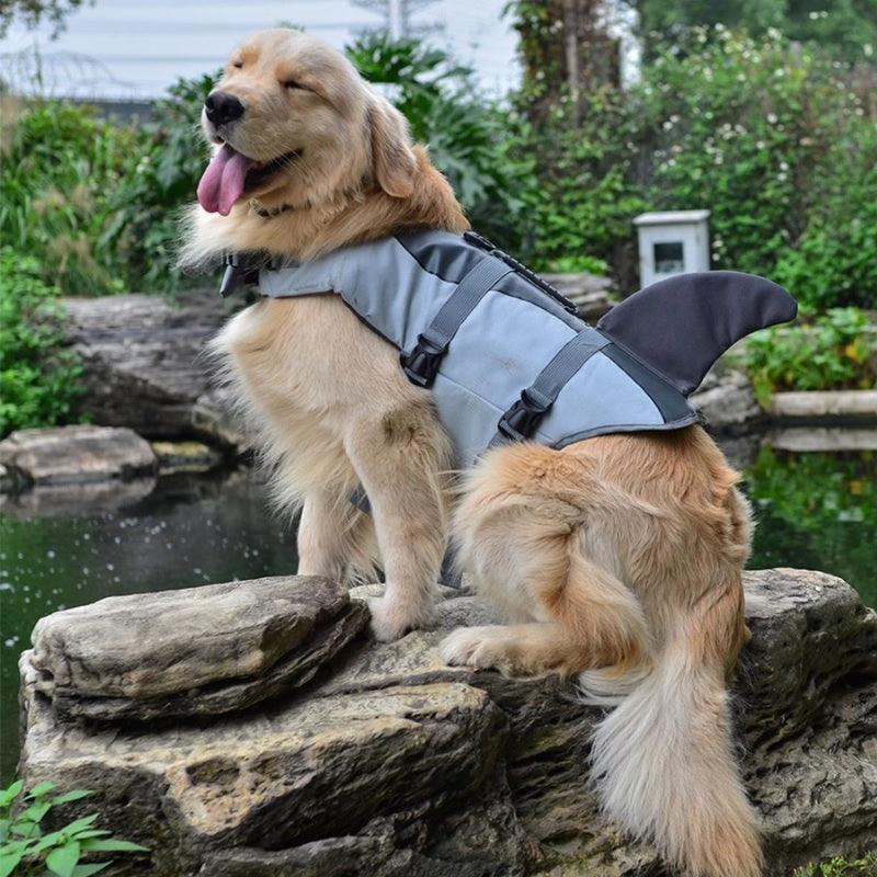 Colete salva-vidas para cachorros - Dog Life Jacket