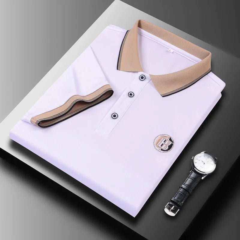 Camisa Polo Casual de Algodão: Estilo Sofisticado, Confortável e Durável