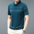 Camisa Masculina Polo com Listas Iuman