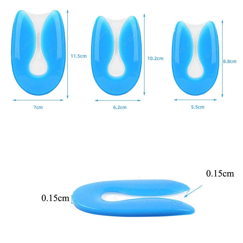 Palmilha Para Calcanhar/Esporão Gel Ortopédica