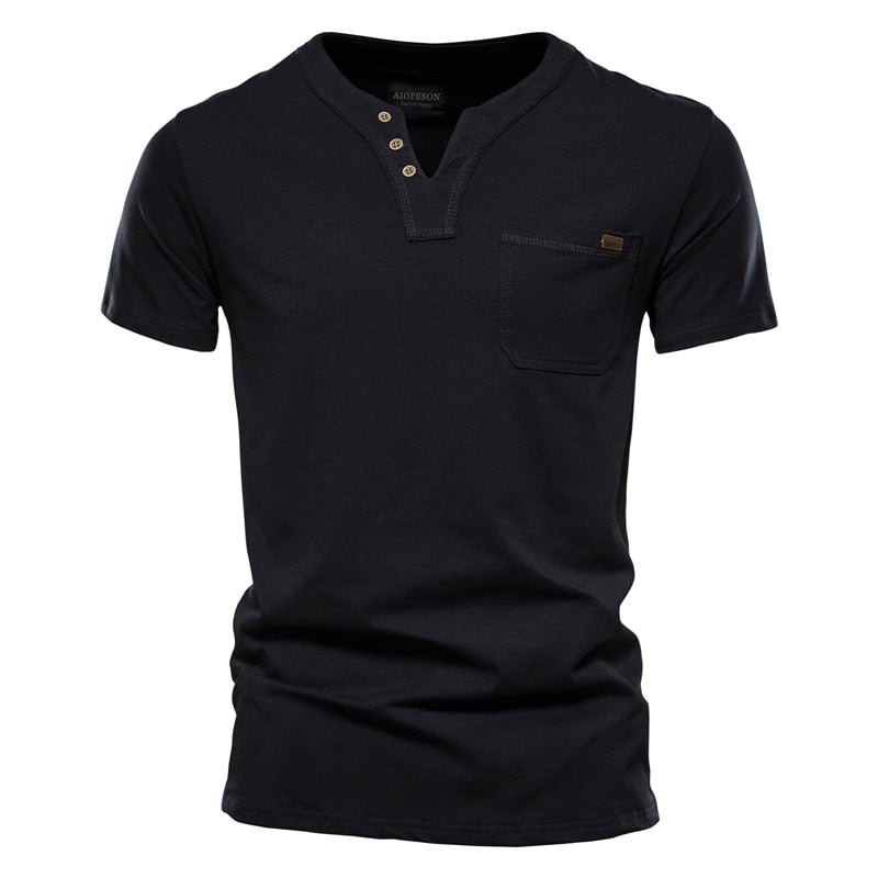 Camisa masculina gola v